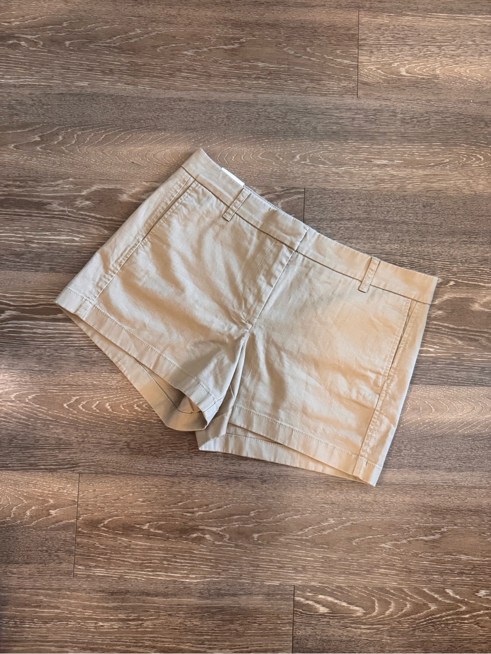 J. Crew Women's Tan Cotton Bermuda Shorts